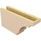 Ekena Millwork 4in. W x 8in. H x 16in. L Pescadero Woodgrain TimberThane Rafter Tail, Primed Tan RFTUR04X08X16PECRCPR - alternate 5